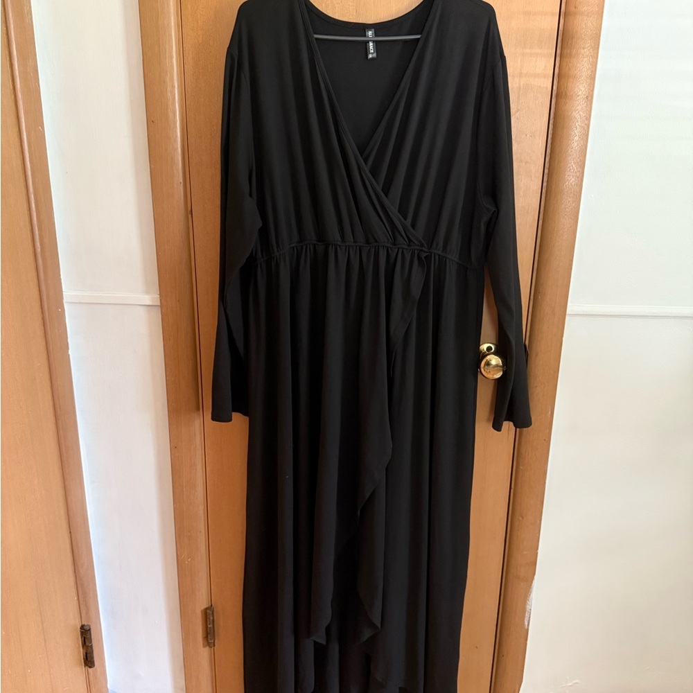 Chic Black Long Sleeve Dress